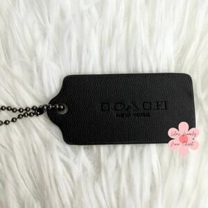 2"  COACH Fob Bag Charm Hang tag Hangtag